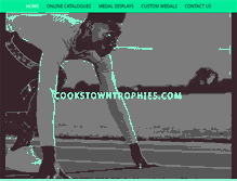 Tablet Screenshot of cookstowntrophies.com